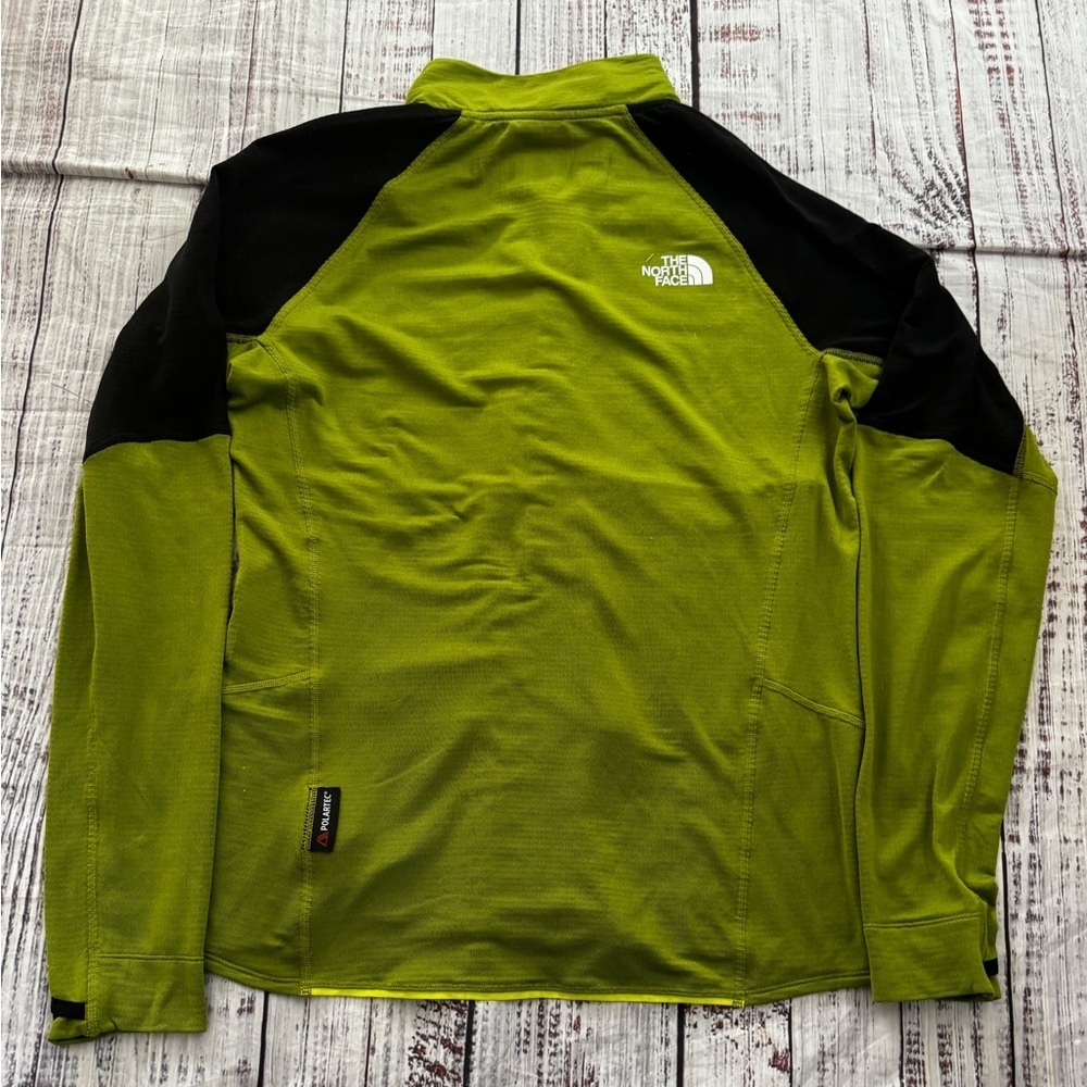 The North Face Bolt Polartec Jacket Green Black Mens M NWOT - Picture 8 of 8